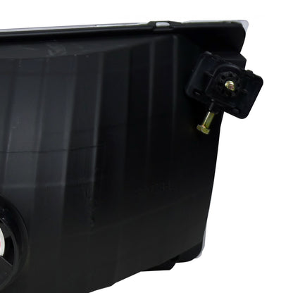 1999-2004 Ford F-250/F-350/F-450/F-550/Excursion Factory style Headlights (Matte Black Housing/Clear Lens)