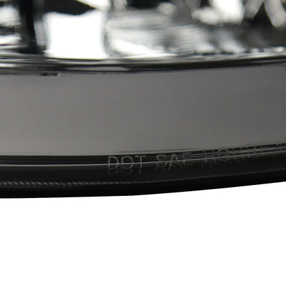 2003-2007 Infiniti G35 Coupe LED Bar Projector Headlights w/ Sequential Turn Signals (Chrome Housing/Smoked Lens)
