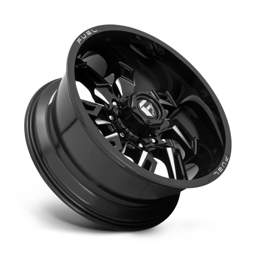 Fuel Offroad D747 LOCKDOWN Gloss Black Milled 20x9 +1 8x170mm 125.1mm