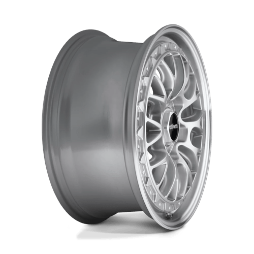 Rotiform R155 LSR Gloss Silver Machined 18x8.5 +35 5x112mm 66.6mm