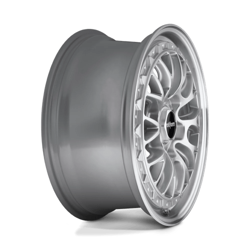 Rotiform R155 LSR Gloss Silver Machined 19x8.5 +45 5x112mm 66.6mm