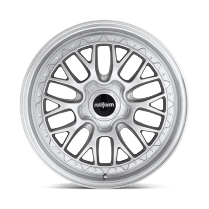 Rotiform R155 LSR Gloss Silver Machined 19x8.5 +35 5x112mm 66.6mm