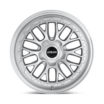 Rotiform R155 LSR Gloss Silver Machined 19x8.5 +45 5x112mm 66.6mm