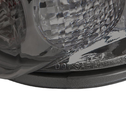1988-2000 Chevrolet C/K C10/Silverado/Tahoe/Suburban GMC Sierra/Jimmy/Yukon Tail Lights (Chrome Housing/Smoked Lens)
