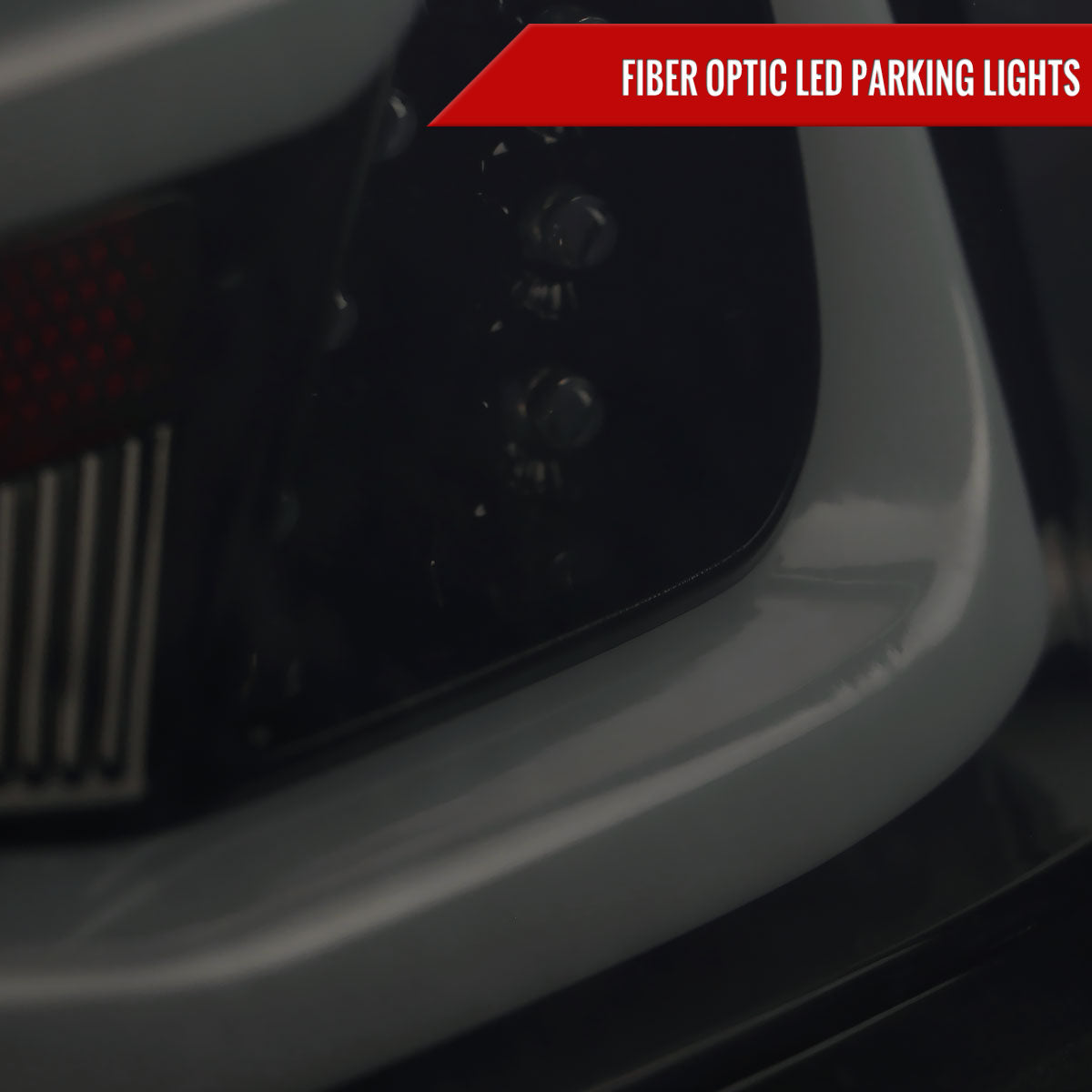 2009-2011 BMW E90 3-Series 4Dr Sedan Red LED Tail Light (Glossy Black Housing/Clear Lens)