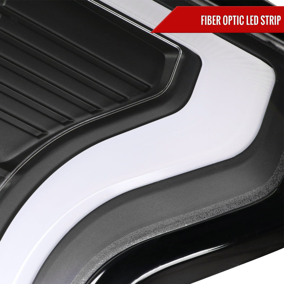 2018-2020 Ford F-150 LED Tail Lights (Matte Black Housing/Clear Lens)