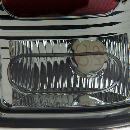 1997-2007 Ford F-150/F-250/F-350/F-450/F-550 Styleside V2 LED Tail Lights - RS (Chrome Housing/Smoked Lens)