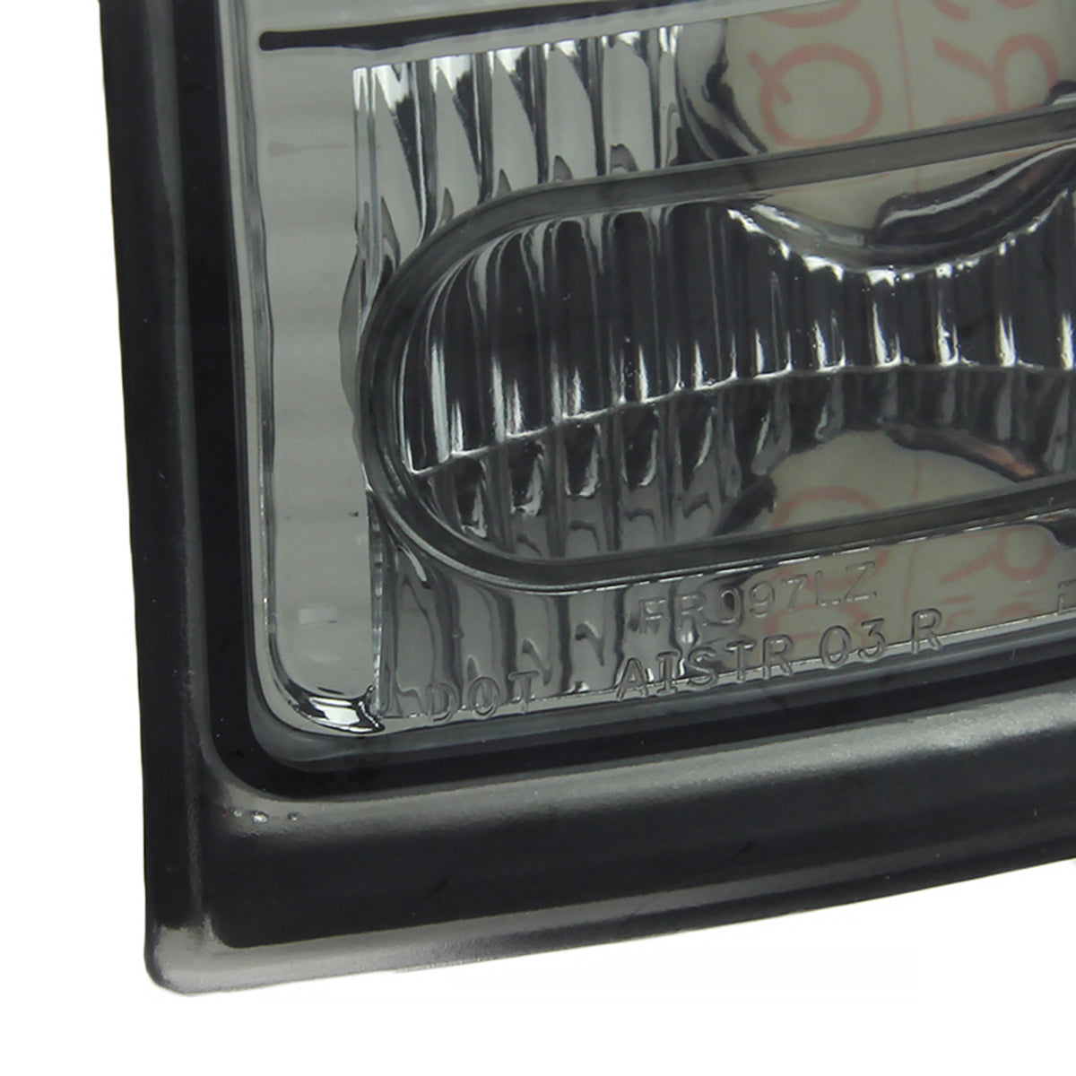 1997-2007 Ford F-150/F-250/F-350/F-450/F-550 Styleside V2 LED Tail Lights - RS (Chrome Housing/Smoked Lens)