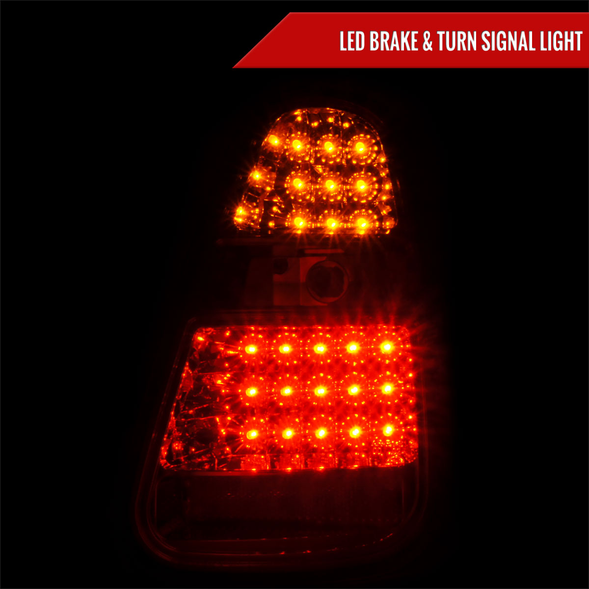 2005-2006 Mini Cooper S LED Tail Lights (Chrome Housing/Smoked Lens)