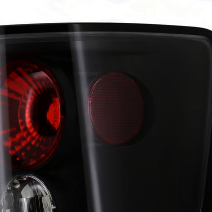 2005-2010 Honda Ridgeline Tail Lights (Matte Black Housing/Clear Lens)