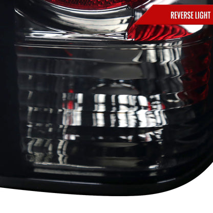 1982-1994 Chevrolet S10/Blazer GMC S15/Sonoma Tail Lights (Chrome Housing/Smoked Lens)