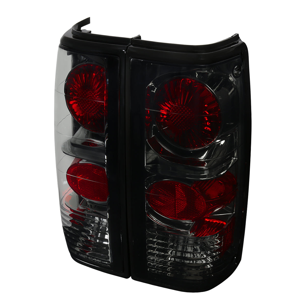 1982-1994 Chevrolet S10/Blazer GMC S15/Sonoma Tail Lights (Chrome Housing/Smoked Lens)