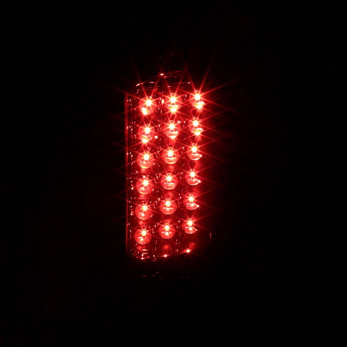 2003-2006 Chevrolet Silverado LED Tail Lights (Chrome Housing/Smoked Lens)