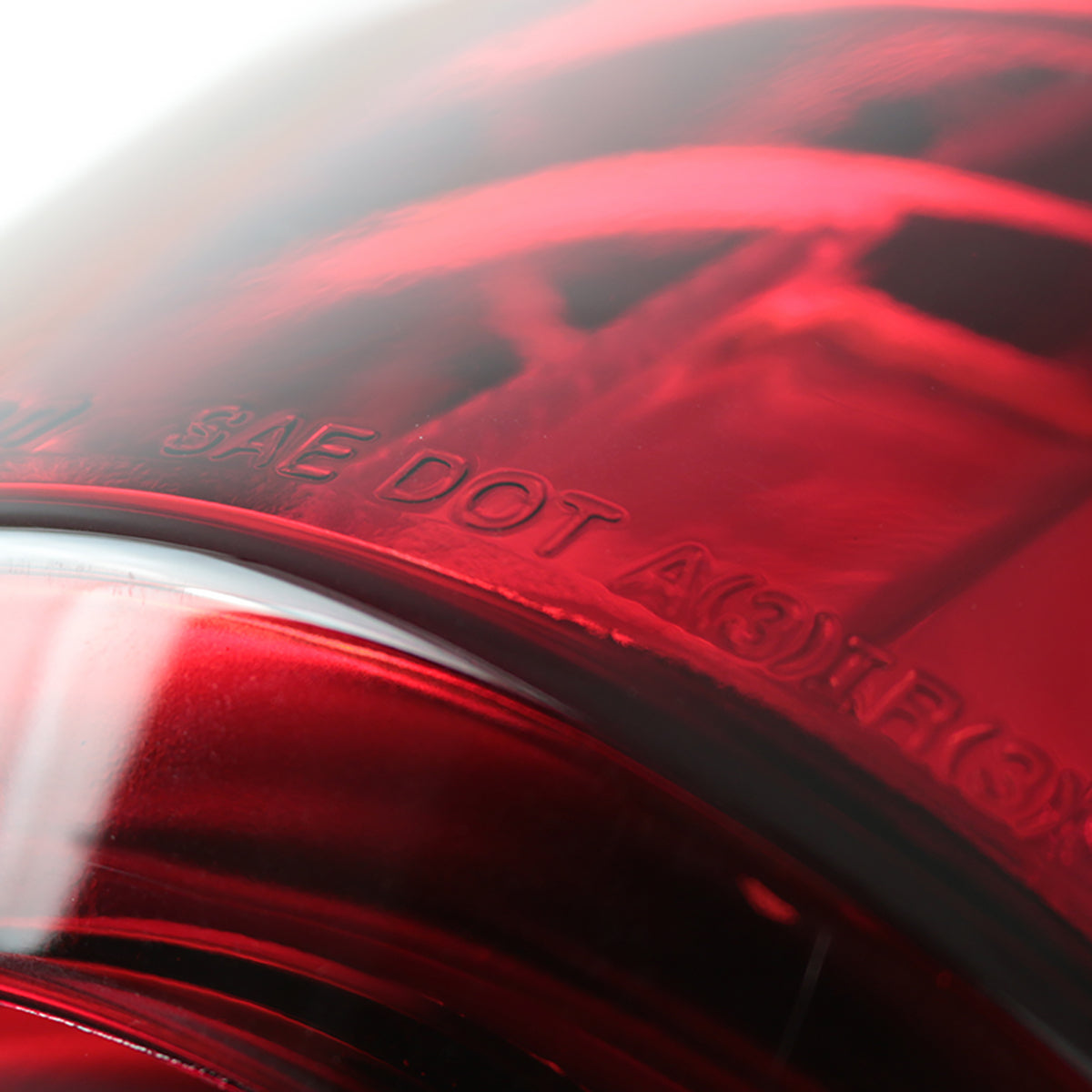 2003-2006 Chevrolet Silverado LED Tail Lights (Chrome Housing/Red Clear Lens)
