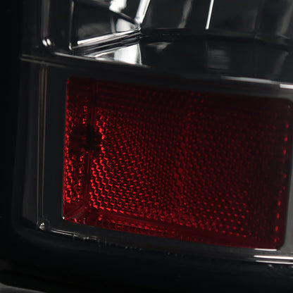 1999-2002 Chevrolet Silverado/ 1999-2006 GMC Sierra LED Tail Lights (Chrome Housing/Smoked Lens)