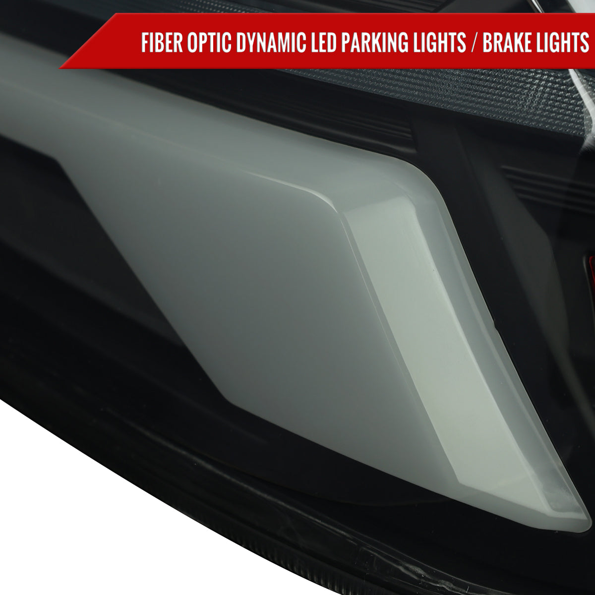 2015-2021 Subaru WRS STi Tail Light w/ Sequential LED Turn SignaL and LED Side Marker Brake Reverse (Black Housing / Smoked Lens)
