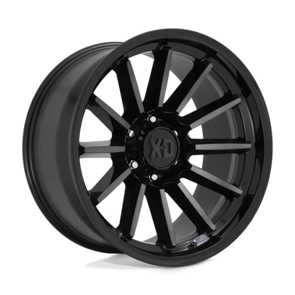 XD Series XD855 LUXE Gloss Black Mach W/ Gray Tint 20x9 +18 5x127mm 71.5mm