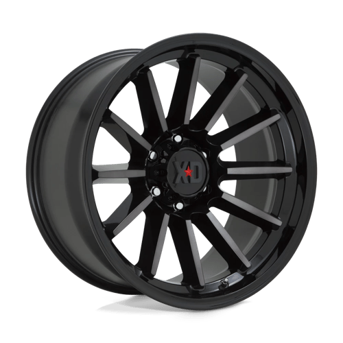 XD Series XD855 LUXE Gloss Black Mach W/ Gray Tint 20x9 +18 5x127mm 71.5mm