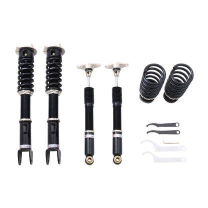 BC Racing BR Series coilovers on white background