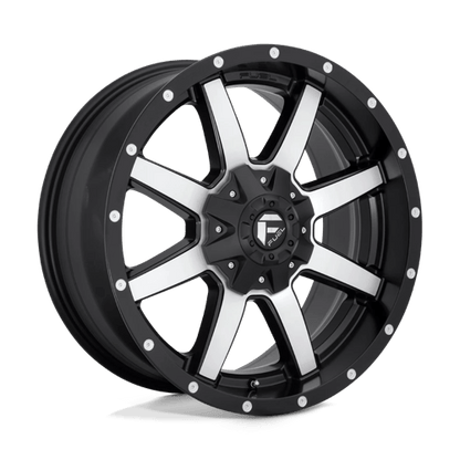 Fuel Offroad D537 MAVERICK Matte Black Machined 20x10 -18 6x135|6x139.7mm 106.1mm