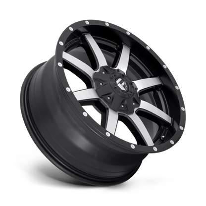 Fuel Offroad D537 MAVERICK Matte Black Machined 20x10 -18 8x165.1mm 125.1mm