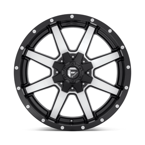 Fuel Offroad D537 MAVERICK Matte Black Machined 20x10 -18 6x135|6x139.7mm 106.1mm
