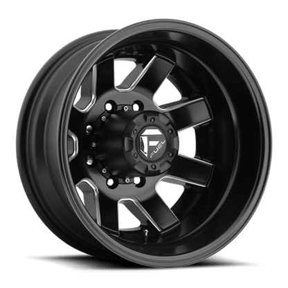 Fuel Offroad D538 MAVERICK Matte Black Milled 17x6.5 -178 8x165.1mm 125.1mm