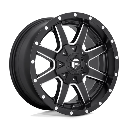 Fuel Offroad D538 MAVERICK Matte Black Milled 18x9 +1 8x165.1mm 125.1mm