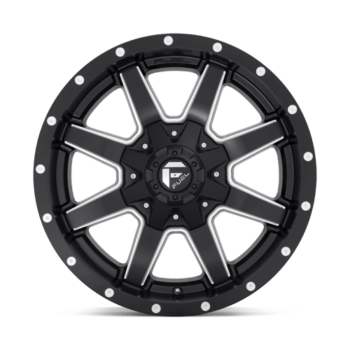 Fuel Offroad D538 MAVERICK Matte Black Milled 18x9 +1 8x165.1mm 125.1mm