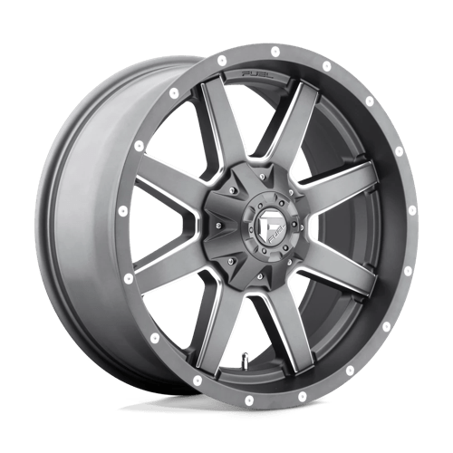 Fuel Offroad D542 MAVERICK Matte Gun Metal Milled 20x9 +1 5x139.7|5x150mm 110.1mm