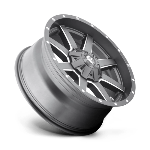 Fuel Offroad D542 MAVERICK Matte Gun Metal Milled 20x9 +1 5x139.7|5x150mm 110.1mm