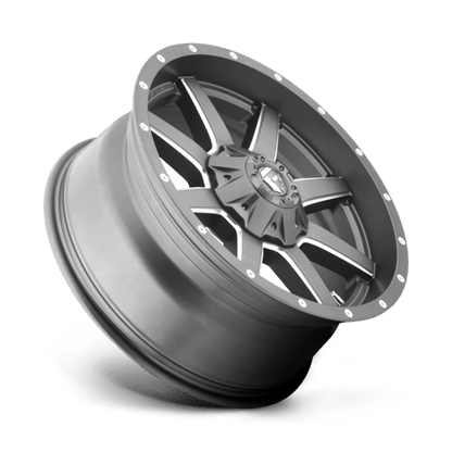 Fuel Offroad D542 MAVERICK Matte Gun Metal Milled 20x9 +1 5x139.7|5x150mm 110.1mm