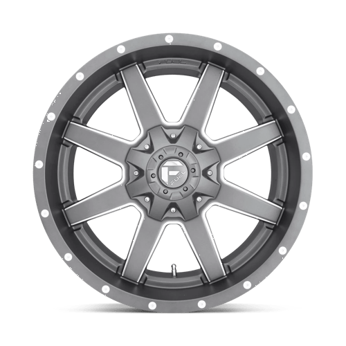 Fuel Offroad D542 MAVERICK Matte Gun Metal Milled 20x9 +1 5x139.7|5x150mm 110.1mm