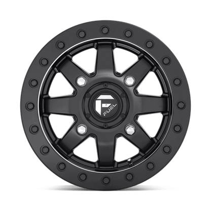 Fuel Offroad D936 MAVERICK UTV BEADLOCK Matte Black 14x7 +38 4x137mm 110.1mm