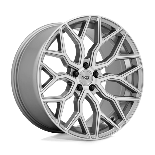 Niche M265 MAZZANTI Anthracite Brushed 20x10.5 +35 5x120mm 72.6mm