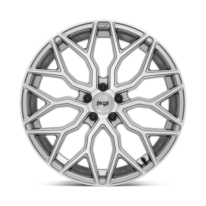 Niche M265 MAZZANTI Anthracite Brushed 20x10.5 +35 5x120mm 72.6mm