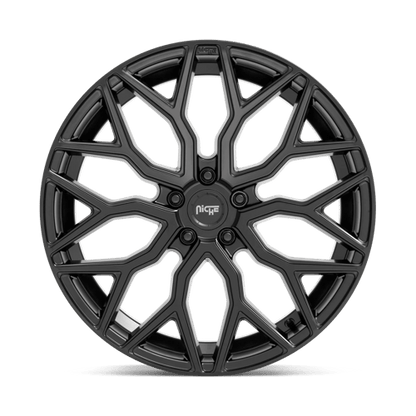 Niche M261 MAZZANTI Matte Black 20x10.5 +35 5x120mm 72.6mm