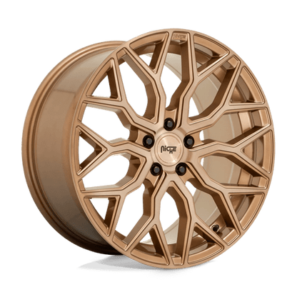 Niche M263 MAZZANTI Bronze Brushed 20x9 +35 5x120mm 72.6mm