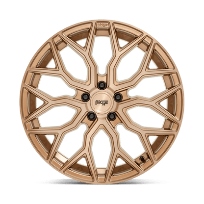 Niche M263 MAZZANTI Bronze Brushed 20x9 +27 5x112mm 66.6mm