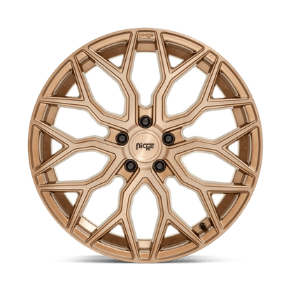 Niche M263 MAZZANTI Bronze Brushed 19x8.5 +35 5x114.3mm 72.6mm