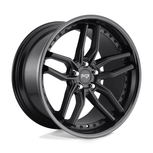 Niche M194 METHOS Gloss Black Matte Black 19x9.5 +48 5x112mm 66.6mm