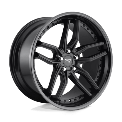 Niche M194 METHOS Gloss Black Matte Black 19x8.5 +35 5x120mm 72.6mm