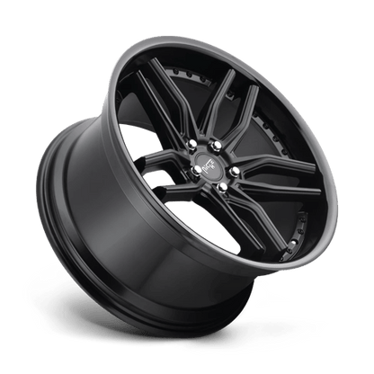 Niche M194 METHOS Gloss Black Matte Black 19x9.5 +35 5x120mm 72.6mm