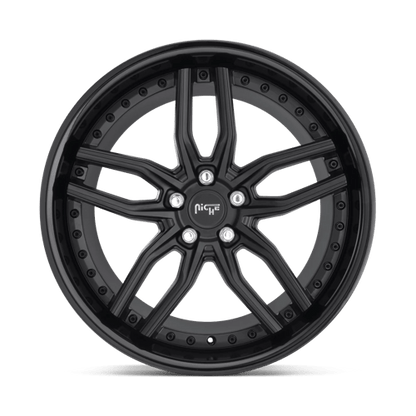 Niche M194 METHOS Gloss Black Matte Black 20x10.5 +40 5x114.3mm 72.6mm
