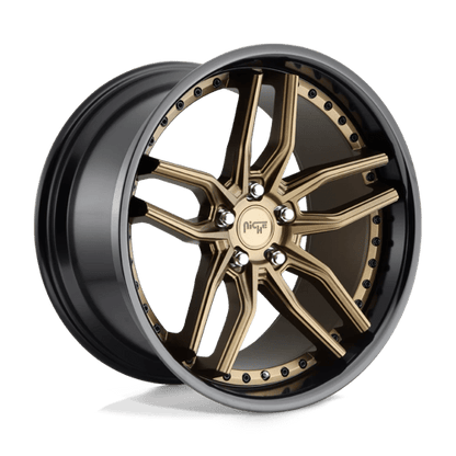 Niche M195 METHOS Matte Bronze Black Bead Ring 20x9 +18 5x115mm 71.5mm