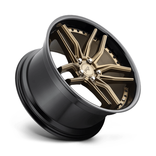 Niche M195 METHOS Matte Bronze Black Bead Ring 19x9.5 +48 5x112mm 66.6mm