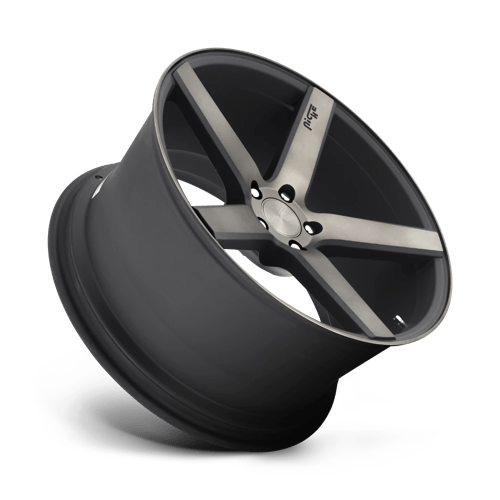 Niche M134 MILAN Matte Black Ddt Machined 19x8.5 +35 5x114.3mm 72.6mm