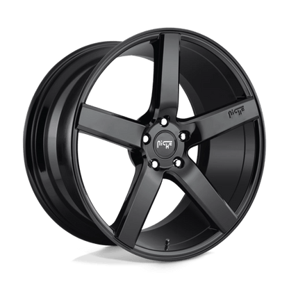 Niche M188 MILAN Gloss Black 22x10 +35 5x127mm 71.5mm