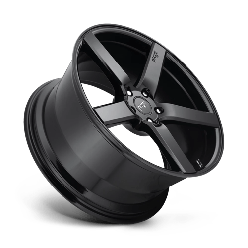 Niche M188 MILAN Gloss Black 22x10 +35 5x127mm 71.5mm