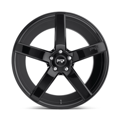 Niche M188 MILAN Gloss Black 20x8.5 +35 5x120mm 72.6mm